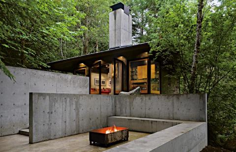 Tye River Cabin designed by Tom Kundig